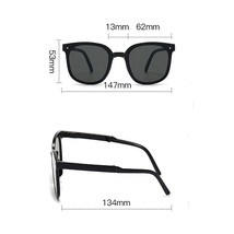 Folding Sunglasses Summer Beach Fashion Sun Protection Glasses - £7.85 GBP