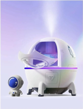 Galaxy Astronaut Air Humidifier Electric Ultrasonic Lights Change Oil Di... - $18.69