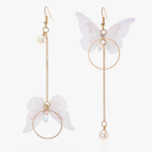 Fairy Earrings, Butterfly Earrings, Butterfly Jewelry, Nature Earrings, Aestheti - £2.39 GBP