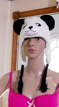 Panda Hat (In Motion Design, Inc.) One Size Fits Most - Child&#39;s Hat - Cute! - £7.44 GBP