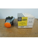 Allen Bradley 800T-HF11B Selector Switch 2 Position Orange (No Nameplate... - $65.00