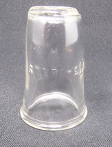 Glass Nipple Cover Baby Bottle Vintage Steri Seal 1940&#39;s Lid Antique US Seller - £26.18 GBP