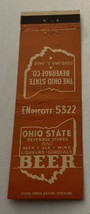 Vintage Matchbook Cover Matchcover Ohio State Beverage Co Cleveland OH - £3.00 GBP