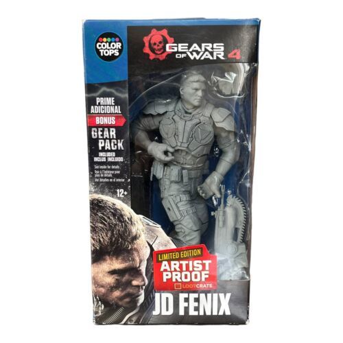 Primary image for 2016 NECA Gears of War 4 Limited Edition Artist Proof JD Fenix Loot Crate Figure