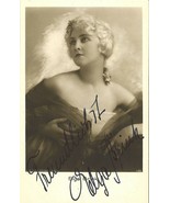 ELGA BRINK (1926) Vintage Orig German Silent Film Postcard SIGNED BY ELG... - $125.00