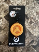 Overwatch Logo LED Keychain - Lights-Up - Blilzzard - NEW Video Games - £8.49 GBP