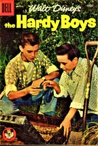 Walt Disney's, The Hardy Boys #760,  Dell Silver Age Dell Comic Book 1956 - $6.75