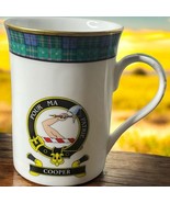 Scotcrest &amp; Key To The Clans Scotland &quot;Cooper&quot; 12 oz Fine Bone China Gre... - $31.34 CAD