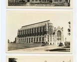 3 University of Washington RPPC Postcards Chimes Tower Library Residence... - $21.78