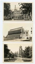 3 University of Washington RPPC Postcards Chimes Tower Library Residence Hall - £17.38 GBP