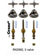 For Crane RK0992   3 Valve Rebuild Kit - $144.15