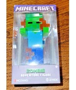 Minecraft Adventure Figure Series 1 Zombie 2017 Mojang Jinx New Sealed - £9.42 GBP