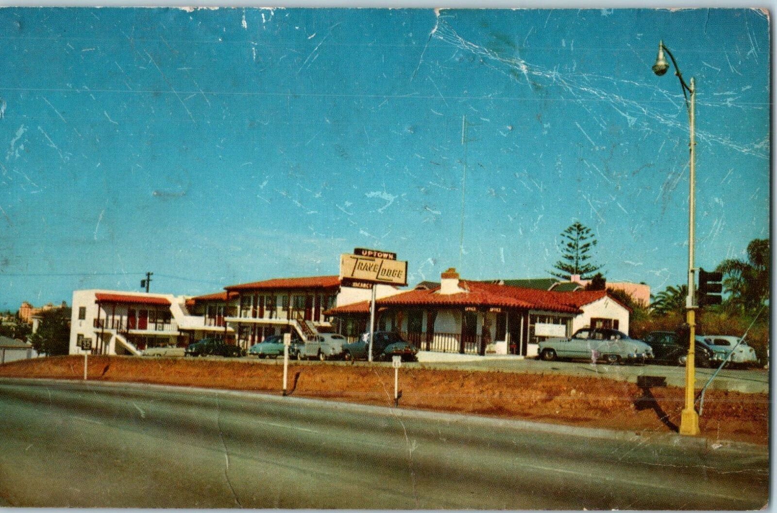 Uptown Travel Lodge Gateway to Balboa Park San Diego California Postcard - $4.42