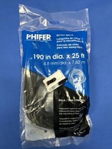 Phifer - 0.190 in. x 25 ft. Black Spline - £2.28 GBP