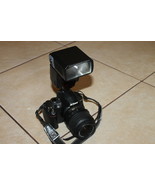 Nikon D3000 10.2MP Digital SLR Camera with lens and sigma ef-500 flash o... - £148.28 GBP