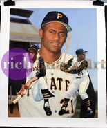 Roberto Clemente Pittsburgh Pirates MLB Baseball Art Original Oil Painti... - $5,255.70 CAD