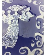 Royal Copenhagen Blue &amp; White Mothers Day Plate 1972 Mors Dag - $26.45 CAD