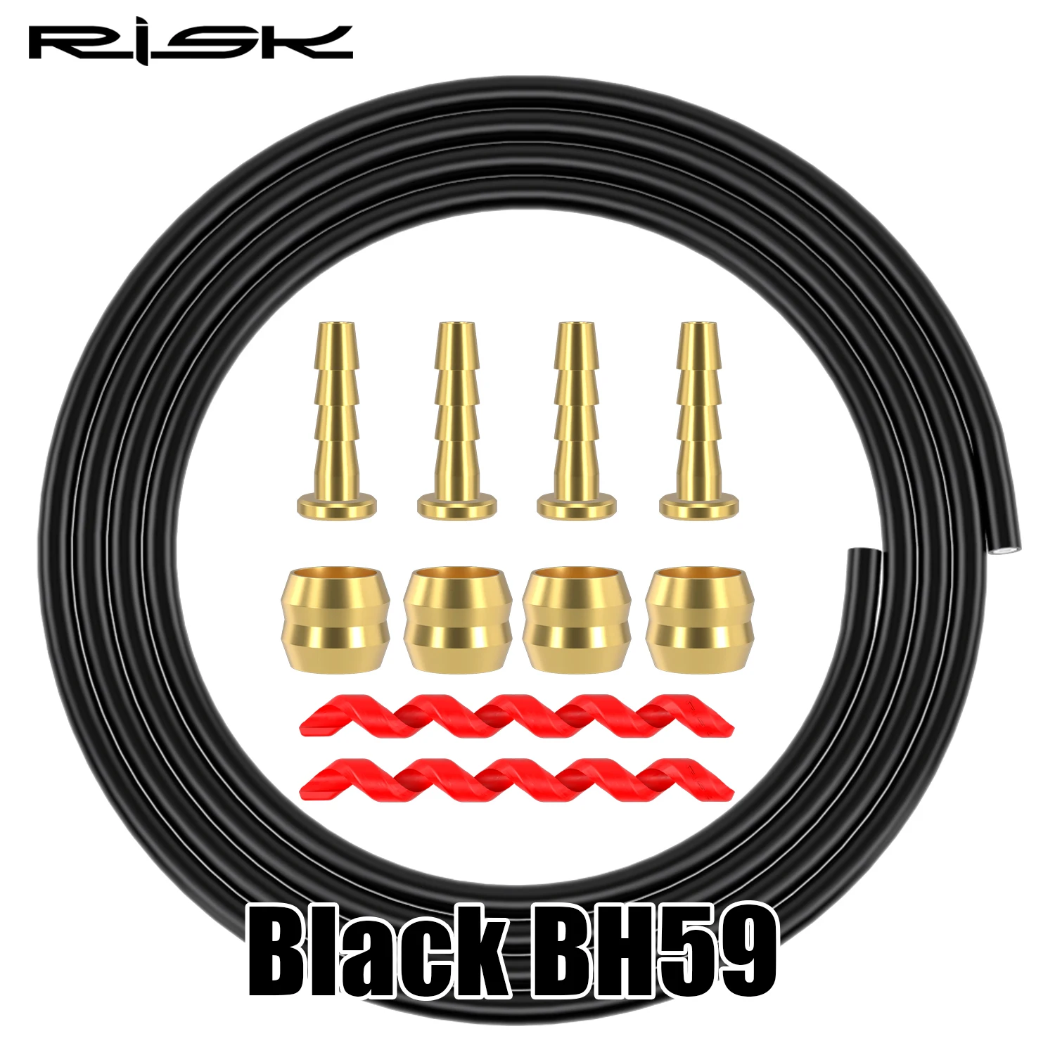 RISK RC114-1 Bike Bicycle Hydraulic Disc ke Hose Oil Pipe Cable Oil Needle Unit  - $37.19