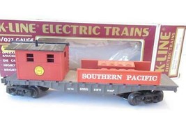 K-LINE Trains -K-6855 Southern Pacific Classic Boom CAR- 0/027- Boxed - A-SH - £13.95 GBP