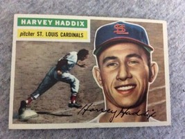 1956 Topps Set-Break # 77 Harvey Haddix EX-EXMINT or Better - $17.95
