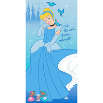 Cinderella Beach Towel 27in x 54 in (69cm x 17cm) - Disney Princess - $16.82