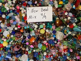 *~200~Piece Glass Loose Beads*7oz+ Bulk Mixed Lot #2 Craft Jewelry!!!* - £14.37 GBP