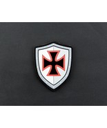 Knights Templar Shield 3D PVC IR Uniform Patch Who Shot First Assassins ... - $11.30