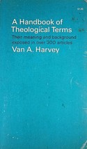 A Handbook of Theological Terms by Van A. Harvey / 1971 Paperback - £1.78 GBP