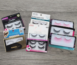 Lot of 9 Packages of False/Fake Eyelashes - Ardell, Amscan, Lash Couture, Etc - £19.32 GBP