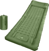 This Ultralight Inflatable Sleeping Mat Is Perfect For Hiking And Backpa... - £32.21 GBP