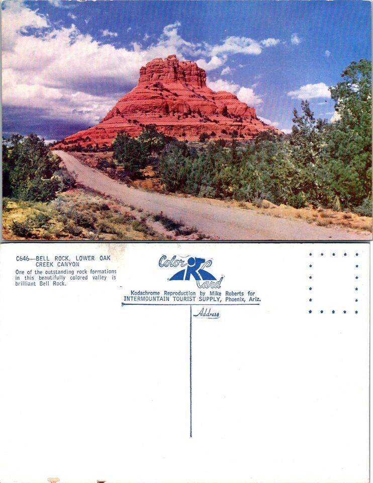 Primary image for Arizona Bell Rock Oak Creek Canyon Intermountain Tourist Supply VTG Postcard