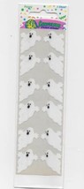 Vintage 1980’s Sandylion fuzzy stickers white ghosts - £35.73 GBP