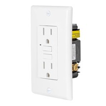 EZ Electrical 15 AMP Self-Testing GFCI Outlet - £19.50 GBP