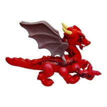 Imaginext 6-Legged Red Dragon Flapping Wings 10&quot; Toy Figure Fisher Price  - £14.41 GBP
