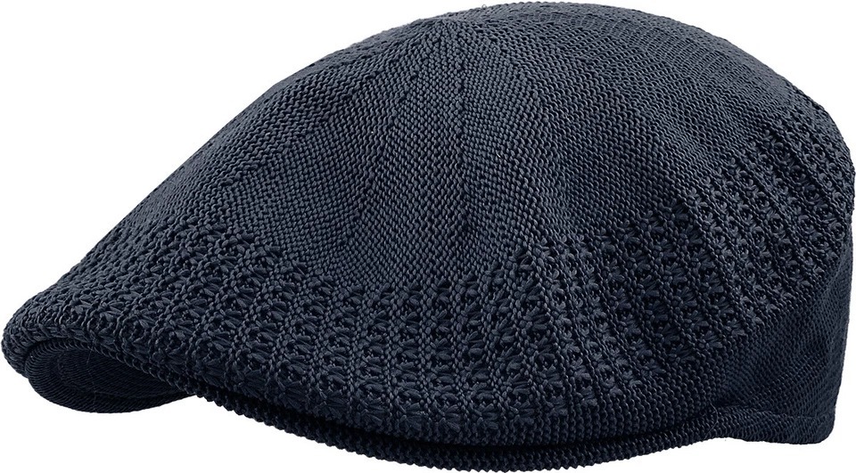 NEW Classic Navy Mesh Ivy Newsboy Ivy Cap Hat Crochet Driving Golf Venta... - $23.99