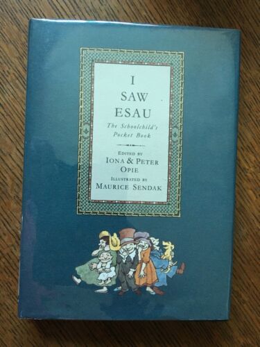 I Saw Esau, Edited by Iona &amp; Peter Opie, Illustrated by Maurice Sendak - $44.10
