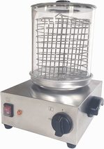 Temperature adjust Food Steamer Countertop Hot Dog Roller Saudage Warmer 300W - £143.96 GBP