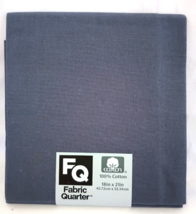 2020 New Fat Quarter Jo-Ann Fabric Store Denim Blue color 18 x 21 in 100% Cotton - £3.74 GBP