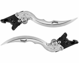 Honda CBR954RR 2002-2003 Levers Brake Clutch Levers Chrome Blade Style C... - £66.88 GBP