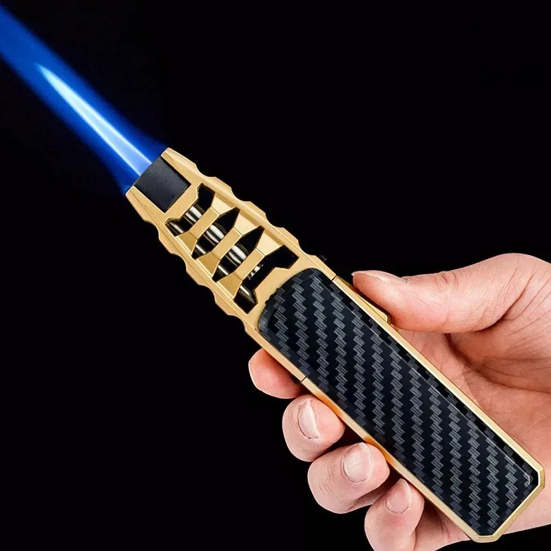 2023 Kitchen BBQ Cigar Big Jet Flame Fire Torch Outdoor Camping Lighter ... - £15.40 GBP+