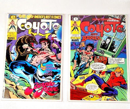 Coyote #12 14 Epic Marvel 1985 Early Todd McFarlane Art Mylar Bagged Set... - $553.42 MXN