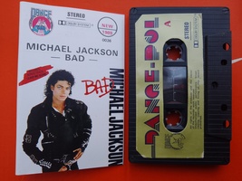 Michael Jackson BAD Cassette Tape Rare Release Europe  - £12.50 GBP