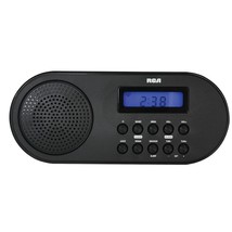 RCA  NOAA Emergency Weather Alert Radio with AM/FM Radio, Digital Clock ... - $50.99