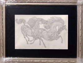 Guillaume Azoulay Original Maquette Used To Create Etching Edition H/S Framed - £2,120.35 GBP