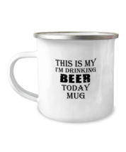 Funny Mugs This Is My I&#39;m Drinking Beer Camper-Mug  - £14.42 GBP