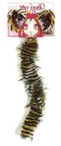 Fluffy Lynx Halloween Costume with Orange and Black Ears and Tail NEW UN... - $6.89