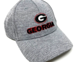 UNIVERSITY OF GEORGIA BULLDOGS UGA LOGO GREY CURVED BILL ADJUSTABLE HAT ... - $21.80
