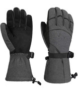 Ski Gloves - Waterproof Breathable Winter Gloves, Eco Friendly (Black,Si... - £14.41 GBP
