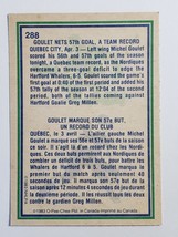 1983 Michel Goulet Highlight Quebec Nordiques Nhl Hockey Card O-PEE-CHEE 288 Old - £3.94 GBP