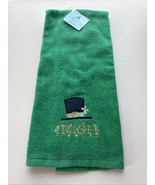 NWT St Patricks Day Hand Towel 2015 Joann Stores 16x28&quot; - $11.88